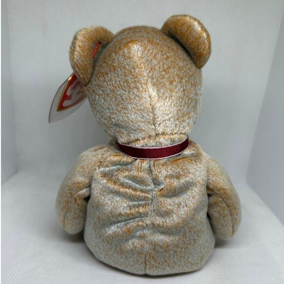 TY BEANIE BABIES 1999 SIGNATURE BEAR Plush Stuffed Animal - Picture 3 of 5